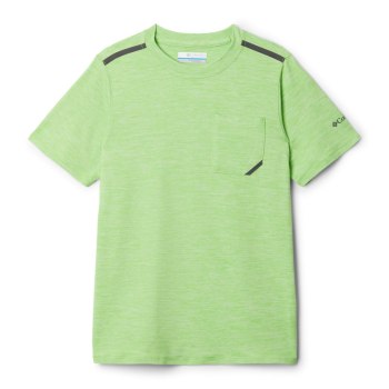 Columbia Majice Za Dječake - Tech Trek Short Sleeve Zelene | NOTY-48320